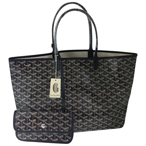 goyard black tote inside|Goyard pm tote price.